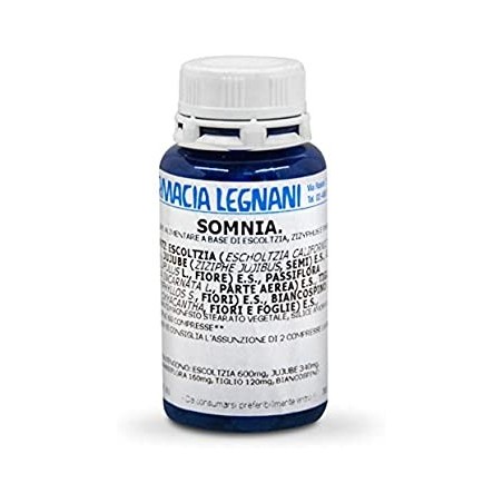 Farmacia Legnani Somnia integratore per il riposo notturno 60 compresse Farmacia Legnani Somnia integratore per il riposo notturno 60 compresse