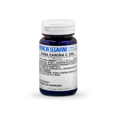 Farmacia Legnani Rosa canina C350 integratore per influenza e raffreddore 100 tavolette Farmacia Legnani Rosa canina C350 integratore per influenza e raffreddore 100 tavolette
