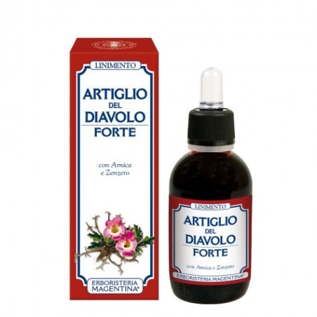 Erboristeria Magentina Artiglio del Diavolo Forte per dolori articolari muscolari 50 ml Erboristeria Magentina Artiglio del Diavolo Forte per dolori articolari muscolari 50 ml