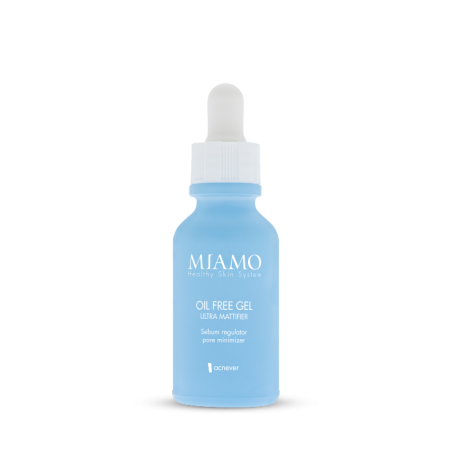Miamo Acnever Oil Free Gel Ultra Mattifier Siero viso gel sebonormalizzante astringente 30 ml Miamo Acnever Oil Free Gel Ultra Mattifier Siero viso gel sebonormalizzante astringente 30 ml