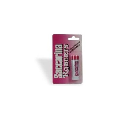 Saccarina Roberts Dolcificante senza calorie per dieta e diabete 100 compresse Saccarina Roberts Dolcificante senza calorie per dieta e diabete 100 compresse