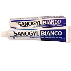 Sanogyl Bianco pasta dentifricia antibatterica per disturbi gengivali 75 ml