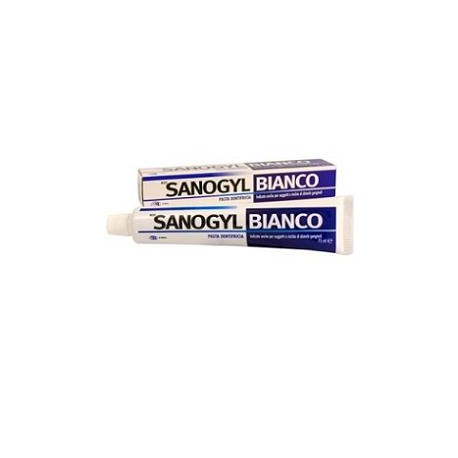 Sanogyl Bianco pasta dentifricia antibatterica per disturbi gengivali 75 ml