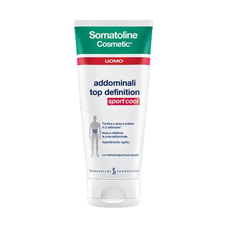 Somatoline Uomo Addominali Top Definition Sport Cool crema tonificante 200 ml