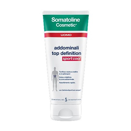 Somatoline Uomo Addominali Top Definition Sport Cool crema tonificante 200 ml Somatoline Uomo Addominali Top Definition Sport Cool crema tonificante 200 ml