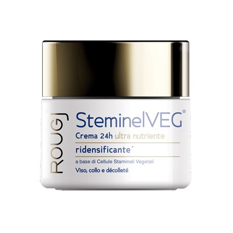 ROUGJ + SteminelVEG Crema viso 24H ultra nutriente ridensificante 50 ml