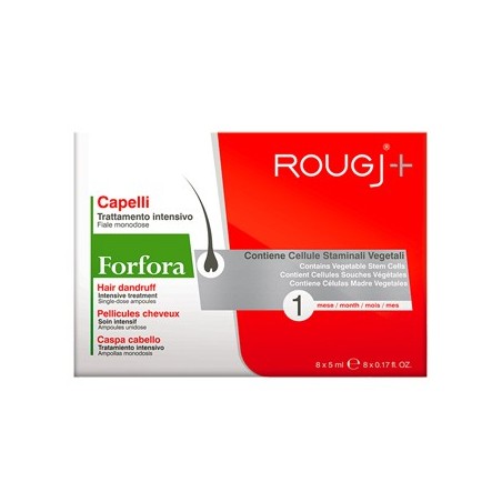 Rougj+ Lozione capillare antiforfora trattamento intensivo 3 mesi 24 fiale da 5 ml Rougj+ Lozione capillare antiforfora trattamento intensivo 3 mesi 24 fiale da 5 ml