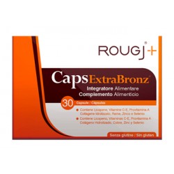 Rougj+ CapsExtraBronz integratore antiossidante per abbronzatura 30 capsule