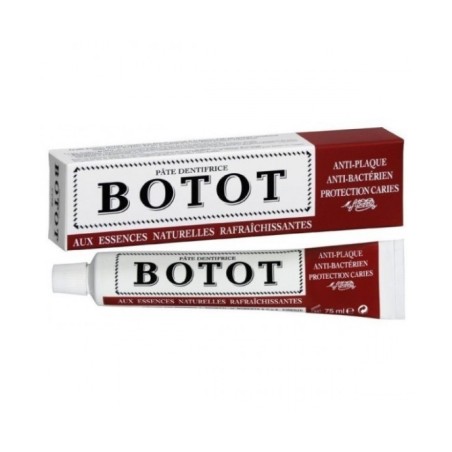 Botot Crema dentifricia rinfrescante rimineralizzante 75 ml Botot Crema dentifricia rinfrescante rimineralizzante 75 ml