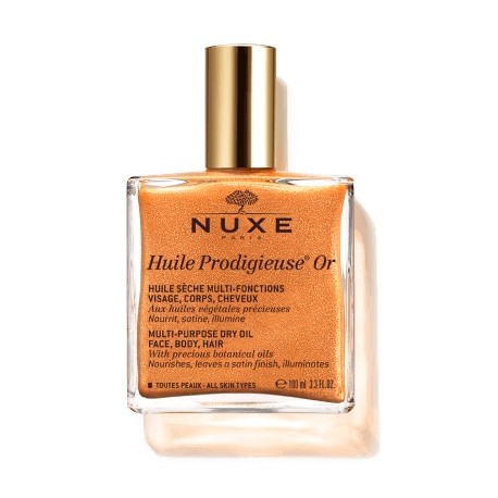 Nuxe Huile Prodigieuse Or Olio secco illuminante viso corpo capelli 100 ml