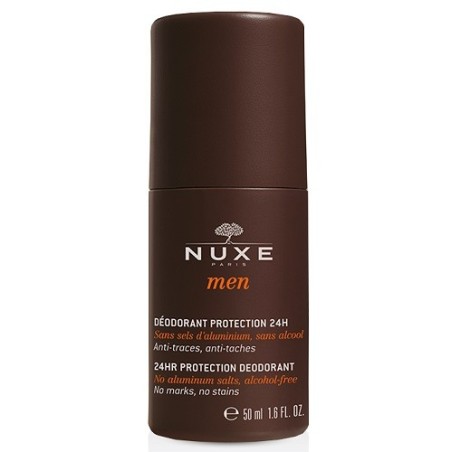Nuxe Men Deodorante protezione 24 ore legnoso e speziato 50 ml Nuxe Men Deodorante protezione 24 ore legnoso e speziato 50 ml