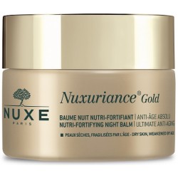 Nuxe Nuxuriance Gold Balsamo viso notte nutritivo fortificante 50 ml