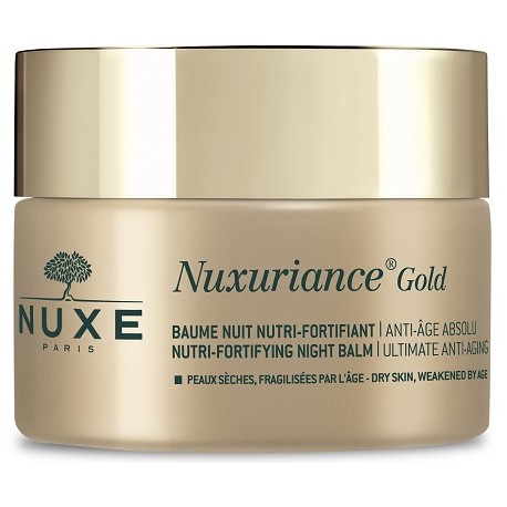 Nuxe Nuxuriance Gold Balsamo viso notte nutritivo fortificante 50 ml