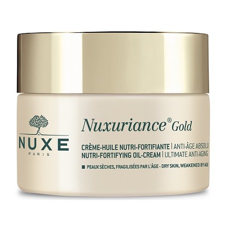 Nuxe Nuxuriance Gold Crema olio viso nutrifortificante pelle secca 50 ml