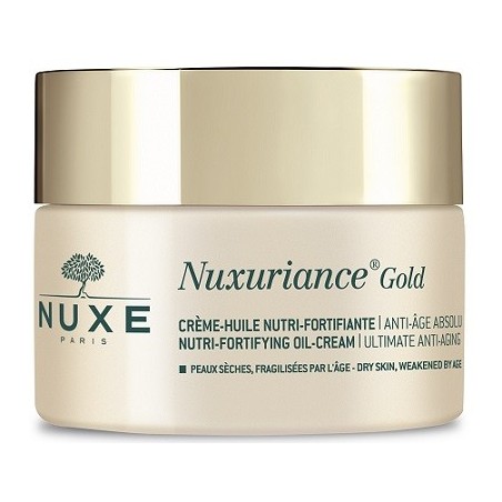 Nuxe Nuxuriance Gold Crema olio viso nutrifortificante pelle secca 50 ml Nuxe Nuxuriance Gold Crema olio viso nutrifortificante pelle secca 50 ml