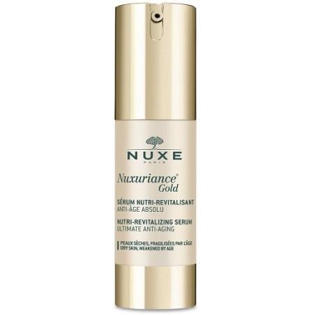 Nuxe Nuxuriance Gold Siero viso nutri-rivitalizzante pelli secche 30 ml Nuxe Nuxuriance Gold Siero viso nutri-rivitalizzante pelli secche 30 ml
