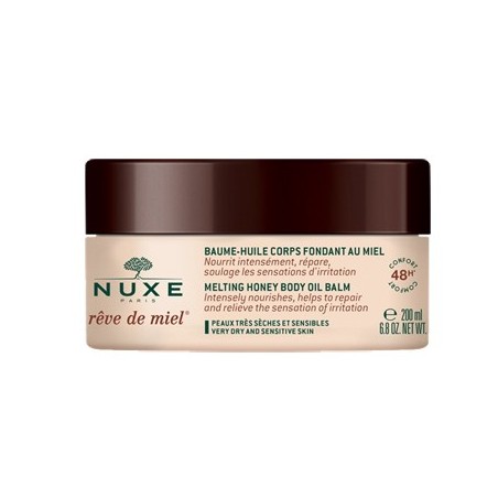 Nuxe Reve De Miel Balsamo-olio corpo fondente al miele pelli molto secche e sensibili 200 ml Nuxe Reve De Miel Balsamo-olio corpo fondente al miele pelli molto secche e sensibili 200 ml