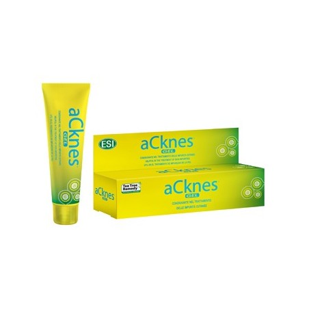 ESI Acknes gel viso trasparente pelli impure e con acne 25 ml ESI Acknes gel viso trasparente pelli impure e con acne 25 ml