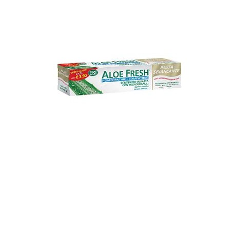 ESI Aloe Fresh Homeopathic dentifricio sbiancante con microgranuli 100 ml