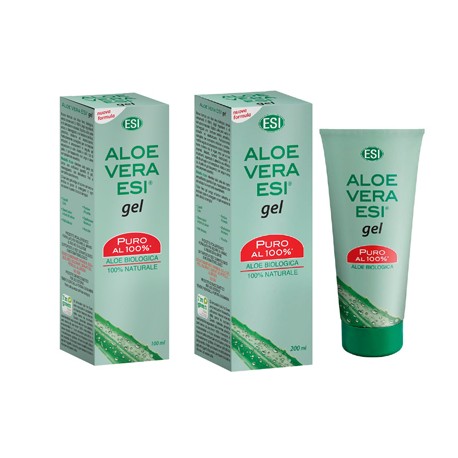 ESI Aloe Vera gel puro 100% per pelle secca e danneggiata 200 ml