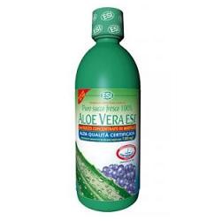 ESI Aloe Vera con succo concentrato di mirtillo integratore intestinale 1000 ml