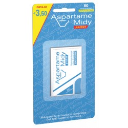 ESI Aspartame Midy dolcificante senza zucchero per diete ipocaloriche 80 compresse