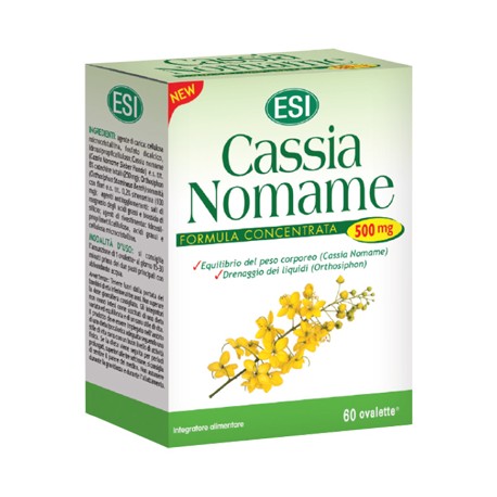 ESI Cassia Nomame integratore drenante e dimagrante 60 ovalette