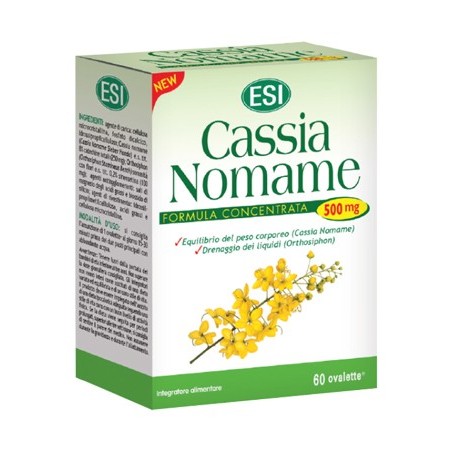 ESI Cassia Nomame integratore drenante e dimagrante 60 ovalette ESI Cassia Nomame integratore drenante e dimagrante 60 ovalette