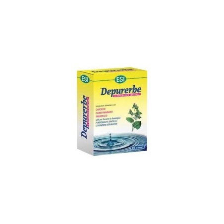 ESI Depurerbe integratore vegetale depurativo per funzionalità epatica 45 ovalette ESI Depurerbe integratore vegetale depurativo per funzionalità epatica 45 ovalette