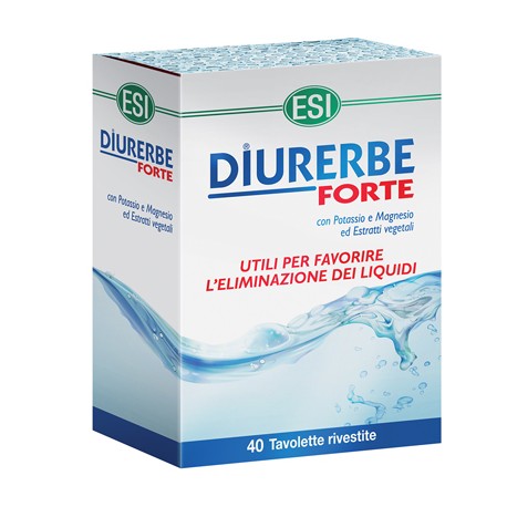 ESI Diurerbe Forte integratore contro la ritenzione idrica 40 tavolette