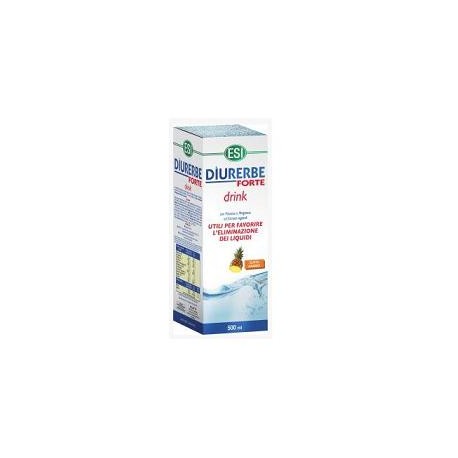 ESI Diurerbe Forte integratore gusto ananas per l'eliminazione della ritenzione idrica 500 ml