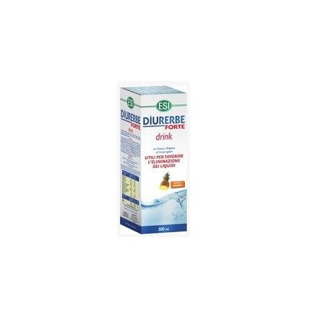 ESI Diurerbe Forte integratore gusto ananas per l'eliminazione della ritenzione idrica 500 ml ESI Diurerbe Forte integratore gusto ananas per l'eliminazione della ritenzione idrica 500 ml