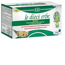 ESI Le Dieci Erbe della Notte tisana per la regolarità intestinale e digestiva 20 filtri