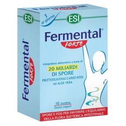 ESI Fermental Forte 20 miliardi di spore integratore per benessere intestinale 10 bustine orosolubili