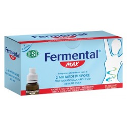 ESI Fermental Max 2 miliardi di spore integratore per benessere intestinale 12 flaconcini