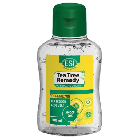 ESI Tea Tree Remedy Gel igienizzante a base alcolica 100 ml ESI Tea Tree Remedy Gel igienizzante a base alcolica 100 ml