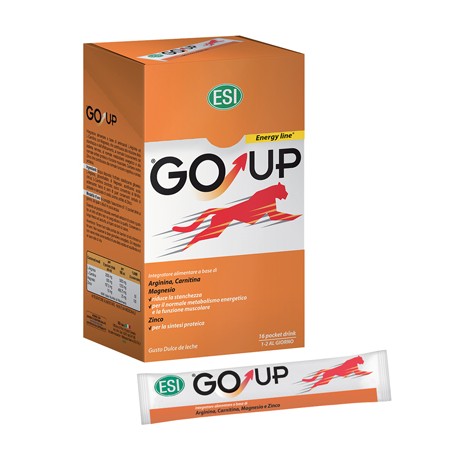 ESI Go Up integratore energizzante ricostituente 16 pocket drink da 20 ml