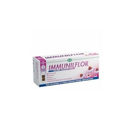 ESI Immunilflor integratore per difese immunitarie e vie respiratorie 12 flaconcini ESI Immunilflor integratore per difese immunitarie e vie respiratorie 12 flaconcini