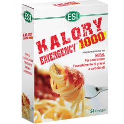 ESI Kalory Emergency 1000 per contrastare l'assorbimento di grassi e carboidrati 24 ovalette