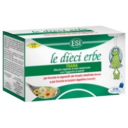 ESI Le Dieci Erbe tisana 100% naturale per regolarità del transito intestinale 20 filtri