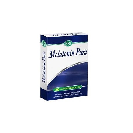 ESI Melatonin Pura integratore per sonno e addormentamento 30 microtavolette