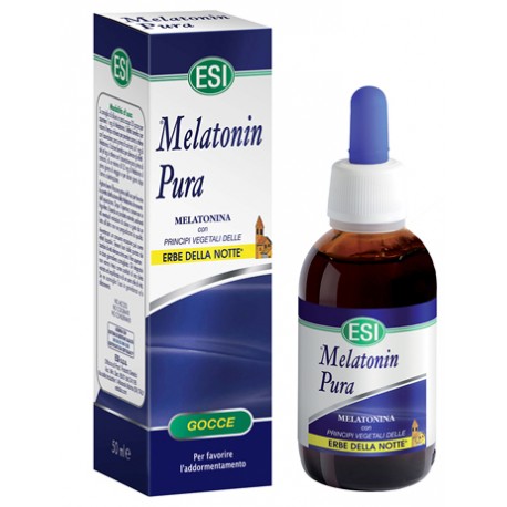 ESI Melatonin Pura Erbe della Notte integratore per il sonno in gocce 50 ml