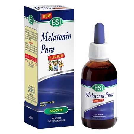 ESI Melatonin Pura Junior integratore per sonno e jet lag nei bambini 40 ml ESI Melatonin Pura Junior integratore per sonno e jet lag nei bambini 40 ml
