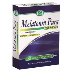 ESI Melatonin Pura Retard integratore per disturbi del sonno 90 microtavolette a rilascio prolungato