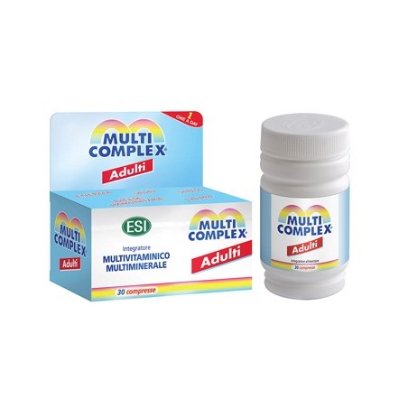 ESI MultiComplex Adulti integratore multivitaminico multiminerale 30 compresse ESI MultiComplex Adulti integratore multivitaminico multiminerale 30 compresse