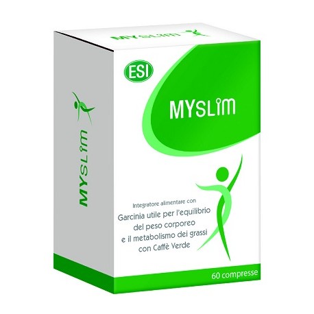 ESI MySlim integratore dimagrante per l'equilibrio del peso corporeo 60 compresse