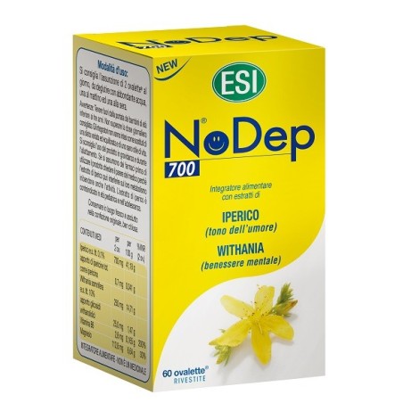 ESI No Dep 700 integratore per il benessere mentale 60 ovalette ESI No Dep 700 integratore per il benessere mentale 60 ovalette