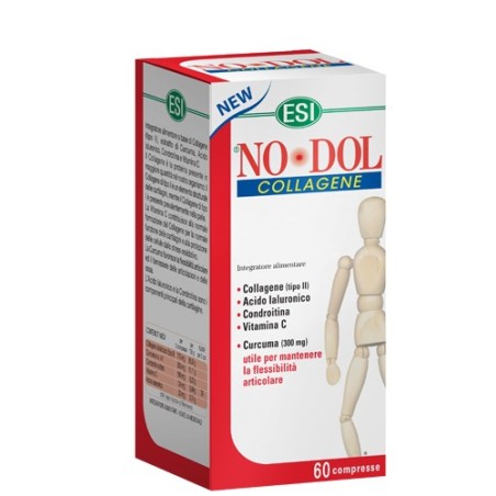 ESI No Dol Collagene integratore per flessibilità e funzione articolare 60 compresse ESI No Dol Collagene integratore per flessibilità e funzione articolare 60 compresse