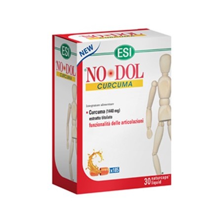 ESI No Dol Curcuma integratore per la funzionalità articolare 30 naturcaps liquid ESI No Dol Curcuma integratore per la funzionalità articolare 30 naturcaps liquid