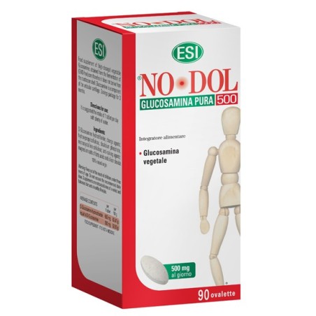 ESI No Dol Glucosamina pura 500 integratore per dolori articolari 90 ovalette ESI No Dol Glucosamina pura 500 integratore per dolori articolari 90 ovalette